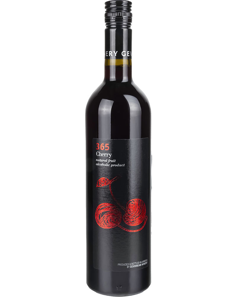 Вино Gevorkian Winery полусладкое 365 Вишня 12%, 0,75л.