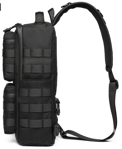 Картинка рюкзак однолямочный Ozuko 9661 camo - 8