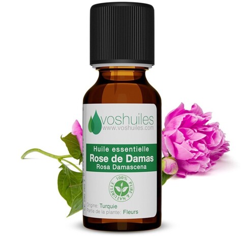 VosHuiles. Эфирное масло Дамасской Розы (Rose Damas) - 1 мл