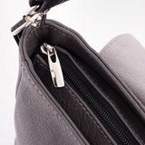 Сумка Саломея 460 мульти итальянский серо-черный