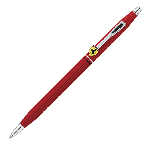 Ручка шариковая Cross Classic Century, Ferrari Matte Rosso Corsa Red Lacquer/Chrome (FR0082-117)