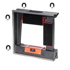 Уровень поверочный рамный 0,02мм 150x150x44мм CSN255739-1 (Магнитный) Kinex 5091-02-150