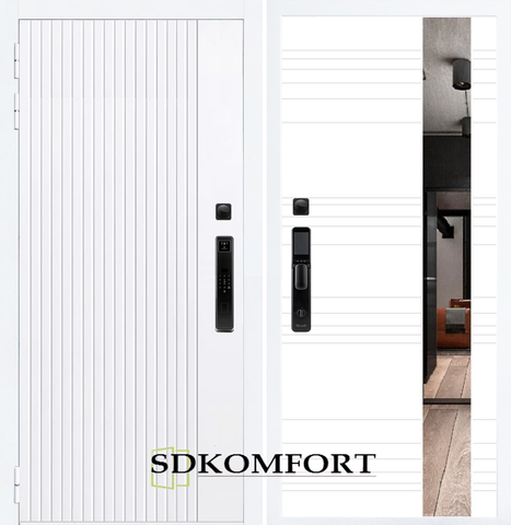 Белый матовый