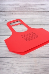 Сумка для цветов, Красная, 20*40*10 см, 1 шт.