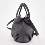 Сумка Саломея 278 македония серый + черный