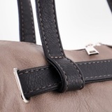 Сумка Саломея 2032 македония тауп + черный