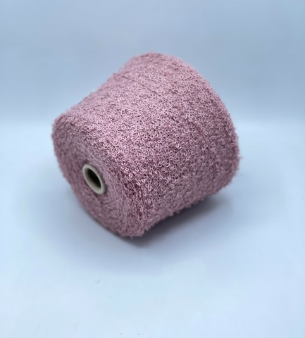 Profilo S.N.C, Boucle, 180м/100гр. 76% Альпака, 18% Меринос, 6%Полиамид, цвет-Лилия(117), 37452