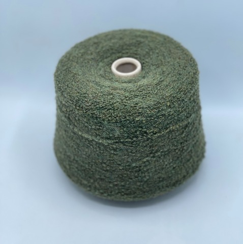 Pecci Filati , Apache melange, 450м, 60% Альпака, 25% Меринос, 15%Полиамид, Зеленый меланж(676). 37567