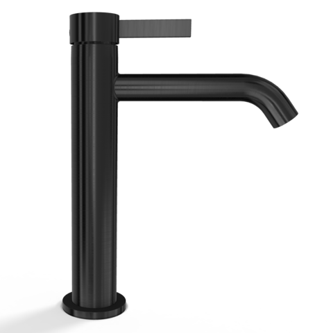 Remer MC12AGM Смеситель для раковины Remer Metrica MC12AGM, оружейная сталь PVD