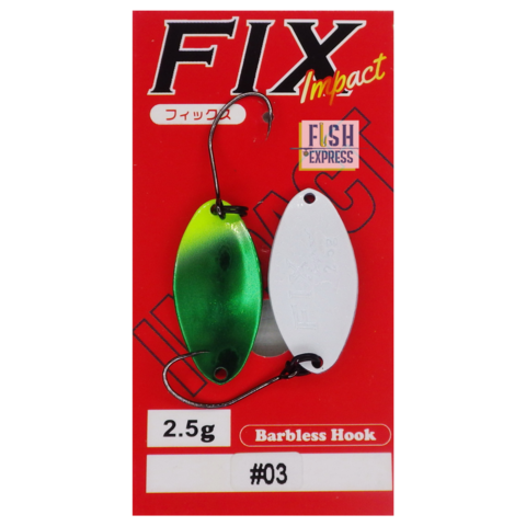 Блесна колеблющаяся FOREST FIX IMPACT 2.5g цвет #03 (РЕПЛИКА)