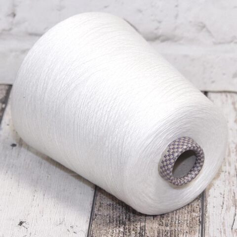 Кашемир с шелком (55%) Servizi e seta ROYAL CASHMERE 2/48 белый молочный