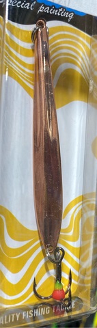 92 Блесна зимняя KDF Minkur 130-8045 10 гр 75 мм цв copper