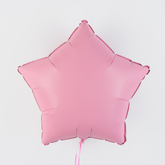 Г 18''/46 см, Звезда, Матовый, Розовая Сакура, 1 шт.