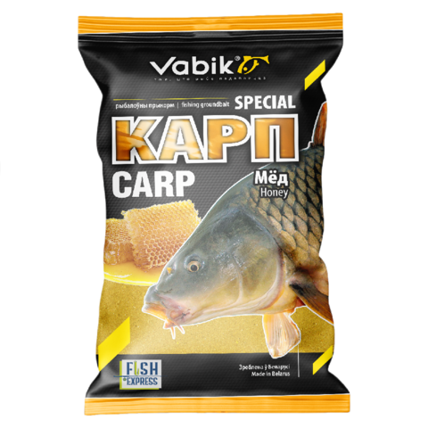 Прикормка Vabik SPECIAL Карп Mёд 1кг 10 шт/уп.