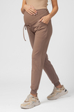Спортивные брюки для беременных 13642 капучино