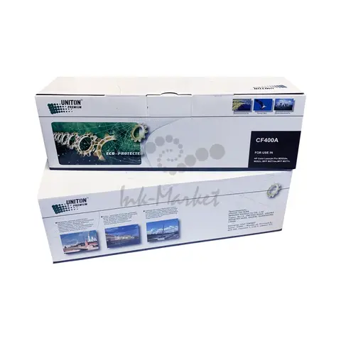 Совместимый картридж UNITON Premium CF400A (201A) для HP Color LJ M252, M277 черный (1,5K) GREEN LINE (Eco Protected)
