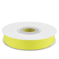 Лента атлас Желтый неон 1,2 см ДБ