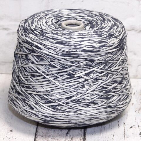 Хлопковый шнурок BE MI VA / PARK CESANNE 110 бело-синий