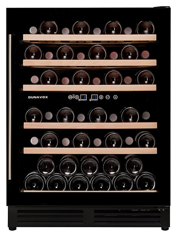 Винный шкаф Dunavox DX-51.150DBK/DP