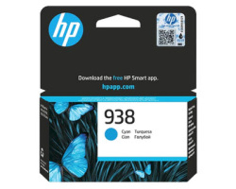 Картридж HP Ink Cartridge 938 Cyan