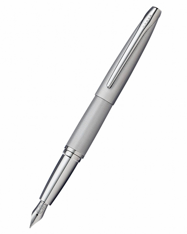 Ручка перьевая Cross ATX, Sandblasted Titanium Gray PVD, F (886-46FJ)