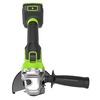 Угловая шлифовальная машина акк. Greenworks AG590, 24V, б/щет, 125 мм, 8500 об/мин, Anti-Kickback, 1х8Ач, быстрое ЗУ, кор (3201007CUH) — фото 4