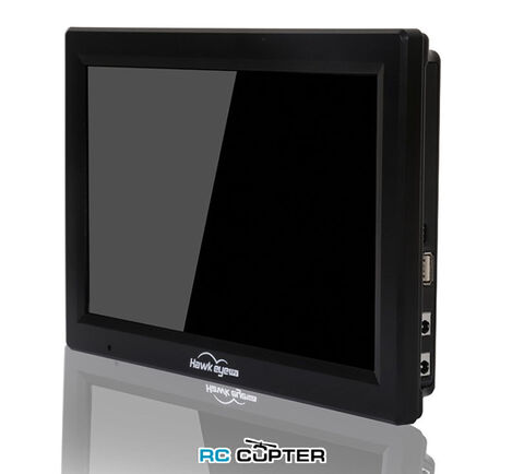 FPV монитор Hawkeye Captain X 10.2", 1024*600, 3in1 1.2G 3.3G 4.9G 5.8G 6G, 240CH (8*3 DIY channel), AV IN, DVR, tracking mode