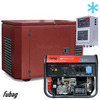 Бензиновый генератор в зимнем кожухе с блоком АВР Fubag BS 6600 A ES/1200SCW RAL 3005 — фото 1