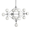 Люстра Modo Chandelier 15 Globes Chrome