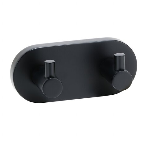 Bemeta 104405200 DARK Крючок двойной, черный