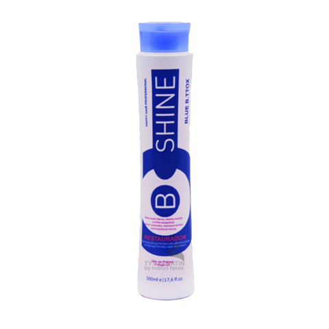 Happy Hair Ботокс B Shine Blue синий
