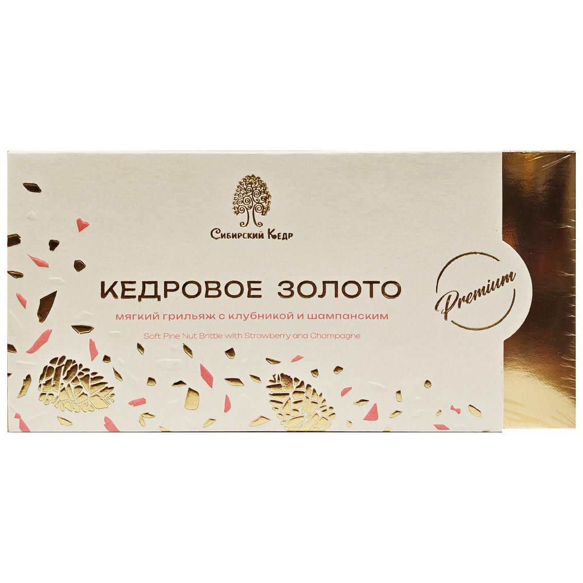 Кедровое золото с клубникой и шампанским СК 85 г