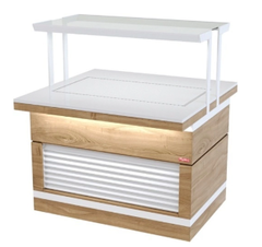 Прилавок холодильный островной REFETTORIO Filin RBN23RSI-ЖЖ