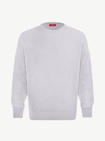 Джемпер оверсайз из экохлопка