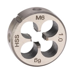 Плашка М 6,0х1,0 DINEN22568 HSS 6g 20х7мм H-Tools 240060HT