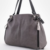 Сумка Саломея 610 мульти итальянский серо-черный