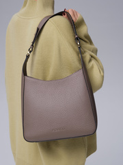 Кожаная сумка Azaro 31027 тауп