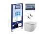 Aquatek SET Aquatek ЕВРОПА-050 4в1 SET Aquatek ЕВРОПА-050 4в1 (рама Aquatek INS-0000025 +крепление KKI-0000002 +кнопка KDI-0000050 +унитаз AQ1901-00 +тонкое сиденье sc)