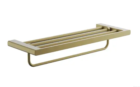 Полка для полотенец BELZ B90824, брашированное золото