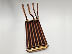 Теплообменник битермический для BUDERUS Logamax U052-28K (на гайках!) (арт. 87154068140)