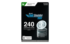 Игровая валюта Microsoft Flight Simulator 2024: 240 Simverse Coins (цифровая версия) (Xbox Series X|S + Windows) (RU) (для ПК, цифровой код доступа)