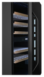 Винный шкаф Zugel ZCWI570DB черный