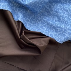 хлопок сатин коричневый фото