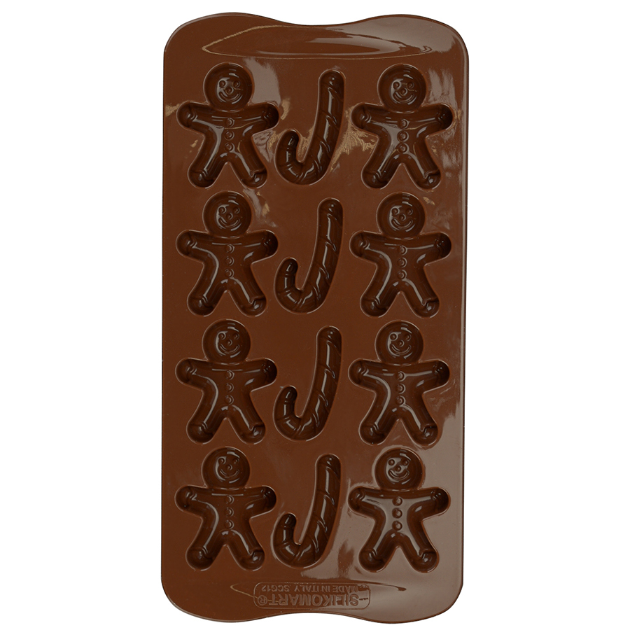 Silikomart SCG12 Mr. Ginger Chocolate Mold