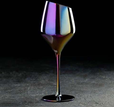 Бокал для вина «Иллюзия» 450 мл, цвет хамелеон