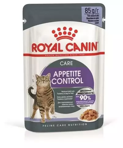 Влажный корм для кошек ROYAL CANIN Appetite Control Care в желе,85г