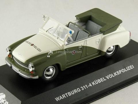 Wartburg 311-4 Kubel Volkspolizei (1957) CCC055 IST Models 1:43