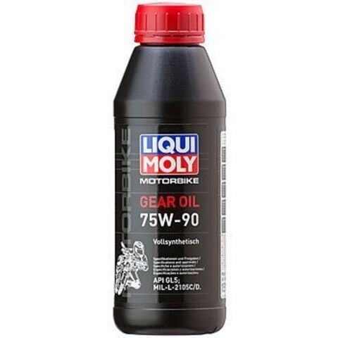 Синтетическое трансмиссионное масло для мотоциклов LIQUI MOLY Motorbike Gear Oil 75W-90 (1516/7589)