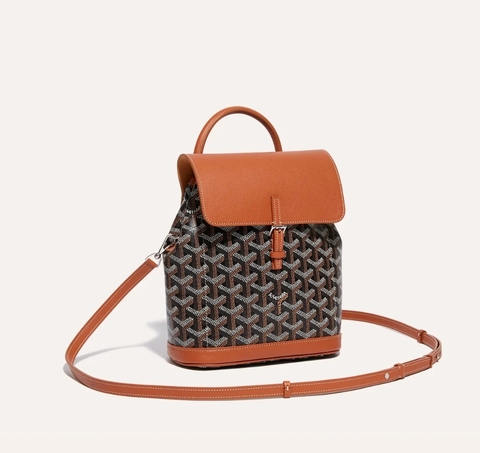 Рюкзак GOYARD Alpin Mini, коричневый