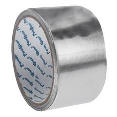 49-7-610 Лента клейкая металлизированная, полипропиленовая основа, клей - акрил, 48ммх10м (РемоКолор)